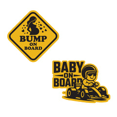 Buy Baby on Board Stickers, Mom on Board Stickers & Compost Stickers Online
