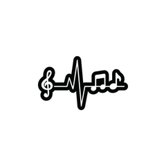 Stylish Melody Sticker for Daily Inspiration