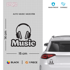 Musical Life Sticker for Passionate Fans