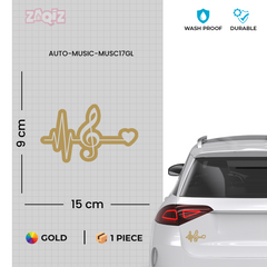 Rhythm Lover Sticker for Car Windows