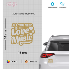 Creative Rhythm Sticker for Free Spirits