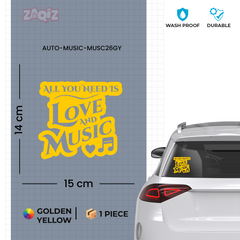 Rhythm Is Life Sticker for Vehicles