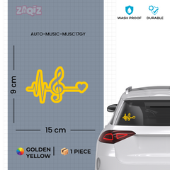 Rhythm Lover Sticker for Car Windows