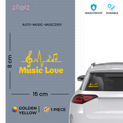 Music Lover Badge for Off-Roaders