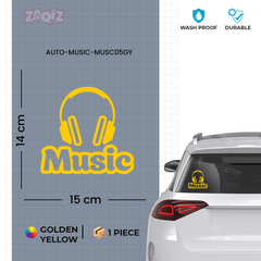 Musical Life Sticker for Passionate Fans