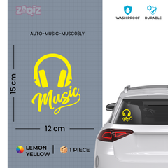Melody Lover Decal for Vehicles