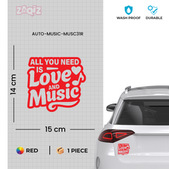 Creative Rhythm Sticker for Free Spirits