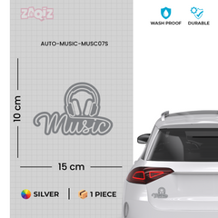 High-Quality Music Badge for Cars
