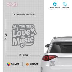 Creative Rhythm Sticker for Free Spirits