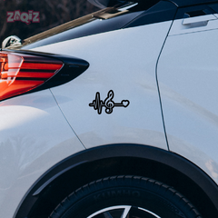 Rhythm Lover Sticker for Car Windows