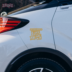 Rhythm Is Life Sticker for Vehicles