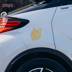 Music Lover Car Decal for Enthusiasts