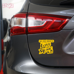 Rhythm Is Life Sticker for Vehicles