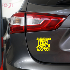 Rhythm Is Life Sticker for Vehicles