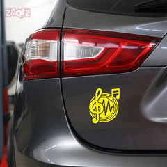 Music Lover Car Decal for Enthusiasts