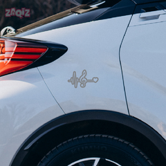 Rhythm Lover Sticker for Car Windows