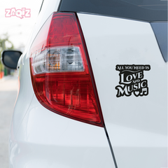 Rhythm Is Life Sticker for Vehicles