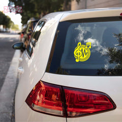 Music Lover Car Decal for Enthusiasts