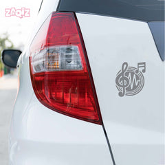 Music Lover Car Decal for Enthusiasts