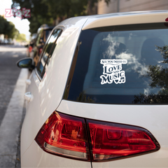 Rhythm Is Life Sticker for Vehicles