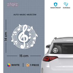 Music Journey Sticker for Adventure Seekers