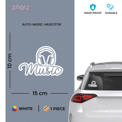 High-Quality Music Badge for Cars