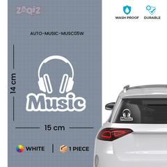 Musical Life Sticker for Passionate Fans