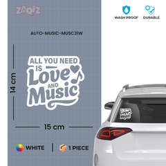 Creative Rhythm Sticker for Free Spirits