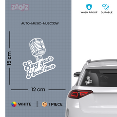 Sing Loud, Drive Proud