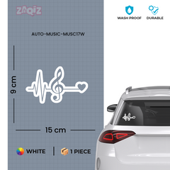 Rhythm Lover Sticker for Car Windows