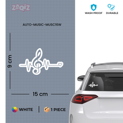 Creative Music Design Sticker for Laptops