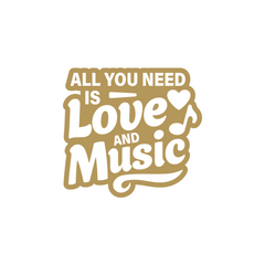 Creative Rhythm Sticker for Free Spirits