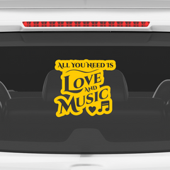 Rhythm Is Life Sticker for Vehicles