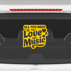 Creative Rhythm Sticker for Free Spirits