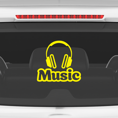 Musical Life Sticker for Passionate Fans