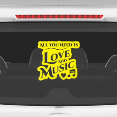 Rhythm Is Life Sticker for Vehicles