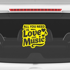 Creative Rhythm Sticker for Free Spirits