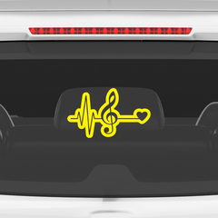 Rhythm Lover Sticker for Car Windows