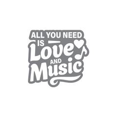 Creative Rhythm Sticker for Free Spirits