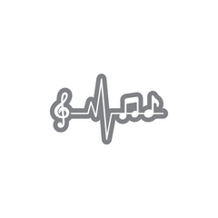 Stylish Melody Sticker for Daily Inspiration