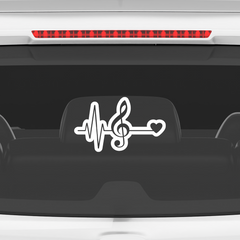 Rhythm Lover Sticker for Car Windows