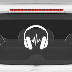 Music Is Life Car Emblem for Artists