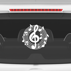 Music Journey Sticker for Adventure Seekers