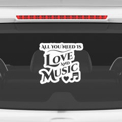 Rhythm Is Life Sticker for Vehicles