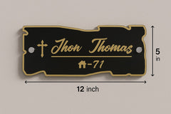 Premium Acrylic Name Plate Design