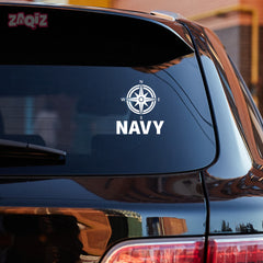 Navy on Duty Vehicle Window Decal