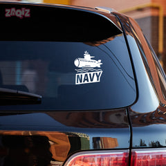 Navy Officer Shield Design for Vehicles