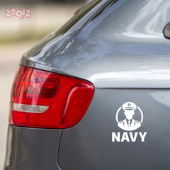 Support the Navy Car Safety Tag