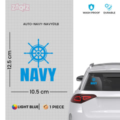 Proud Navy Officer on Board Sticker