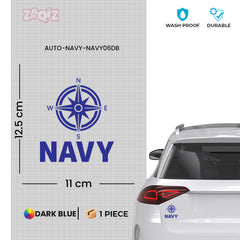 Navy on Duty Vehicle Window Decal